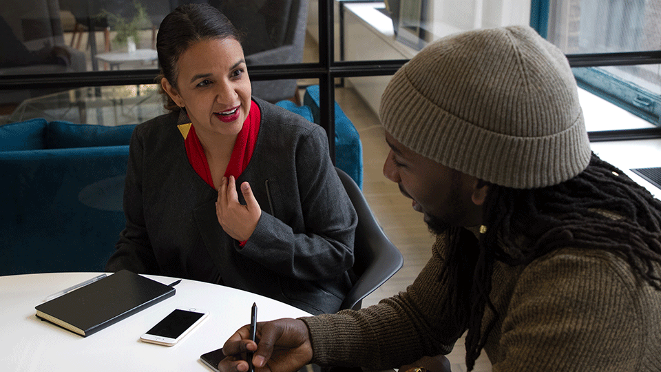 Job-Candidate-Talking-to-Reference